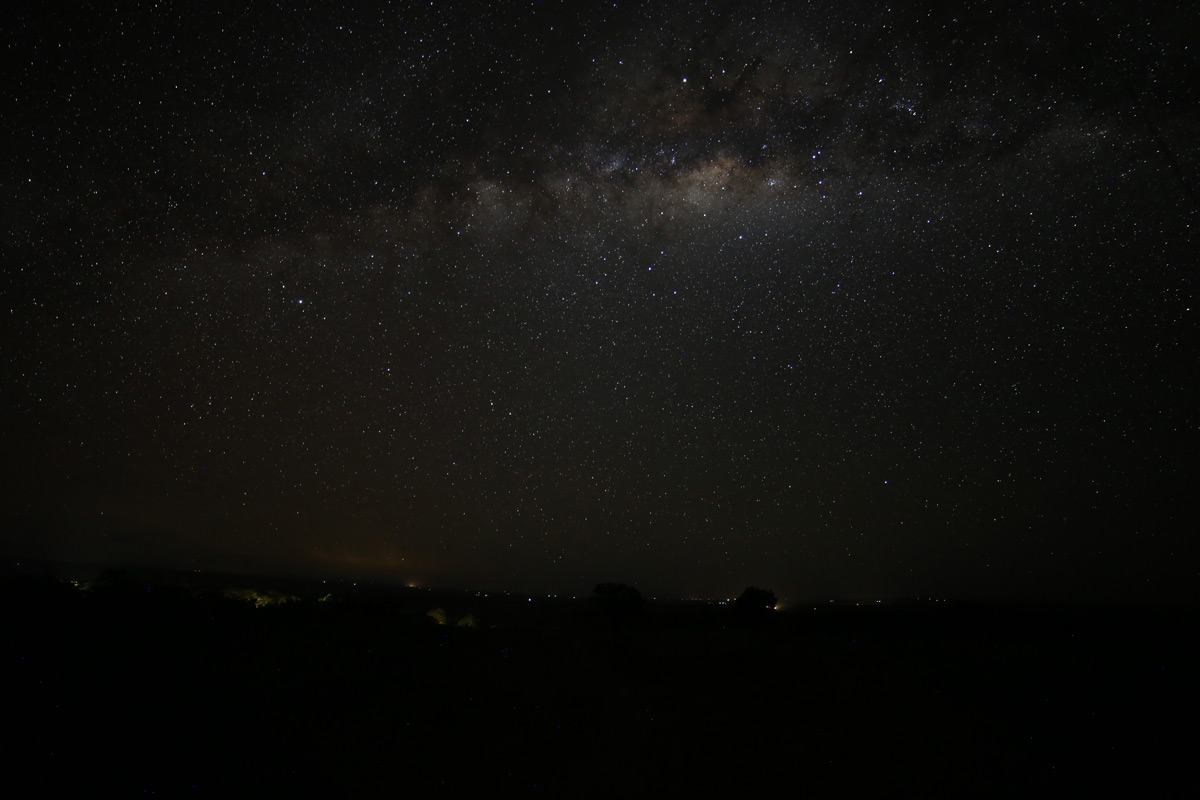 The dark Mara sky
