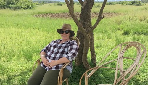 Seeking some shade at Tarime Airstrip