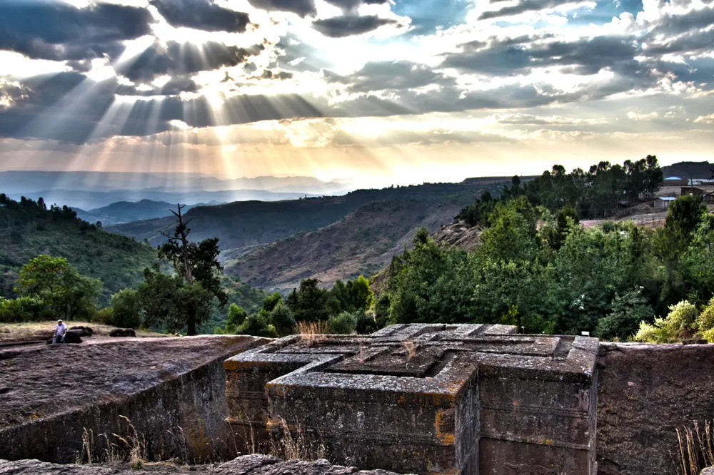 St Georges Church in Lalibela