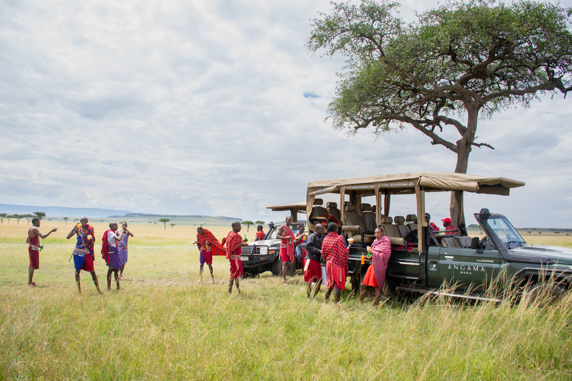 Lunchtime in the Mara