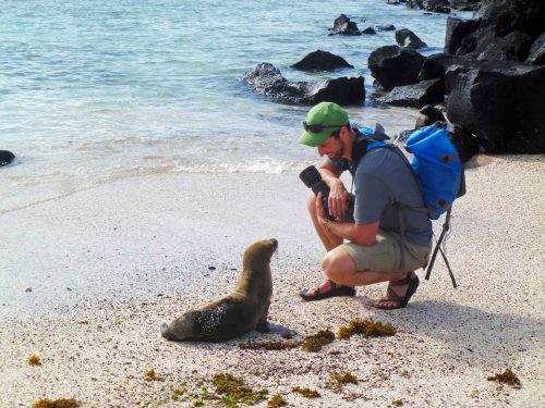 Tyler Davis, a lover of all animals great and small