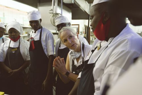 Amanda checks in with the Angama chefs