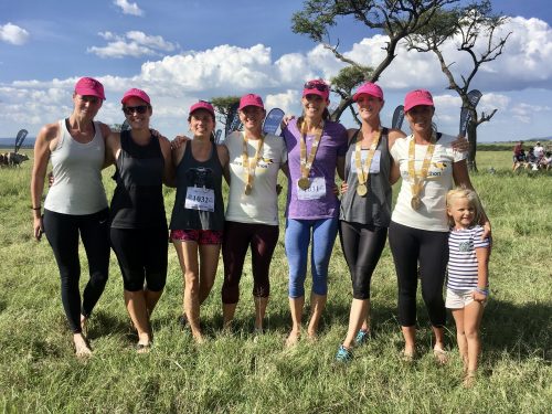 First place for 'Running Wild' in the all-women’s relay