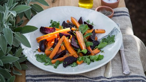 A delicious shamba salad