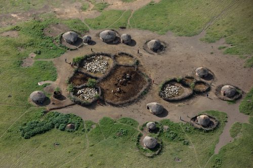 These homesteads made wonderful patterns when viewed from the air