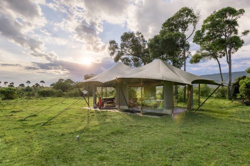 Angama Safari Camp is situated deep in the Mara 