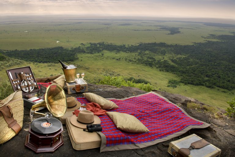 Angama Mara out of Africa picnic