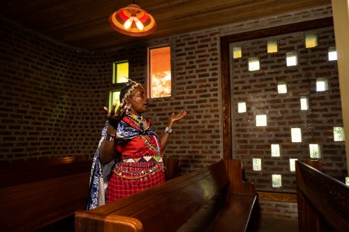 Built in memory of Steve Fitzgerald, the Chapel is a special place for all the Angama family 