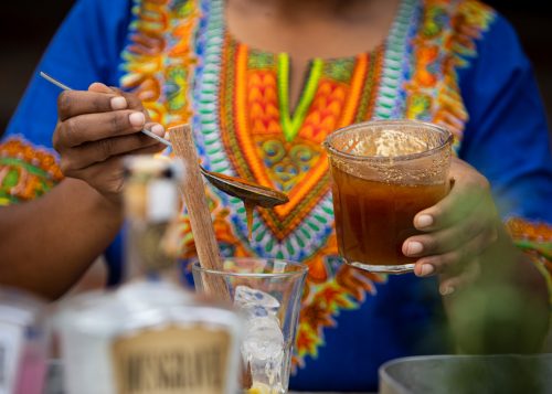 The main ingredient of a Dawa cocktail is smokey Maasai honey