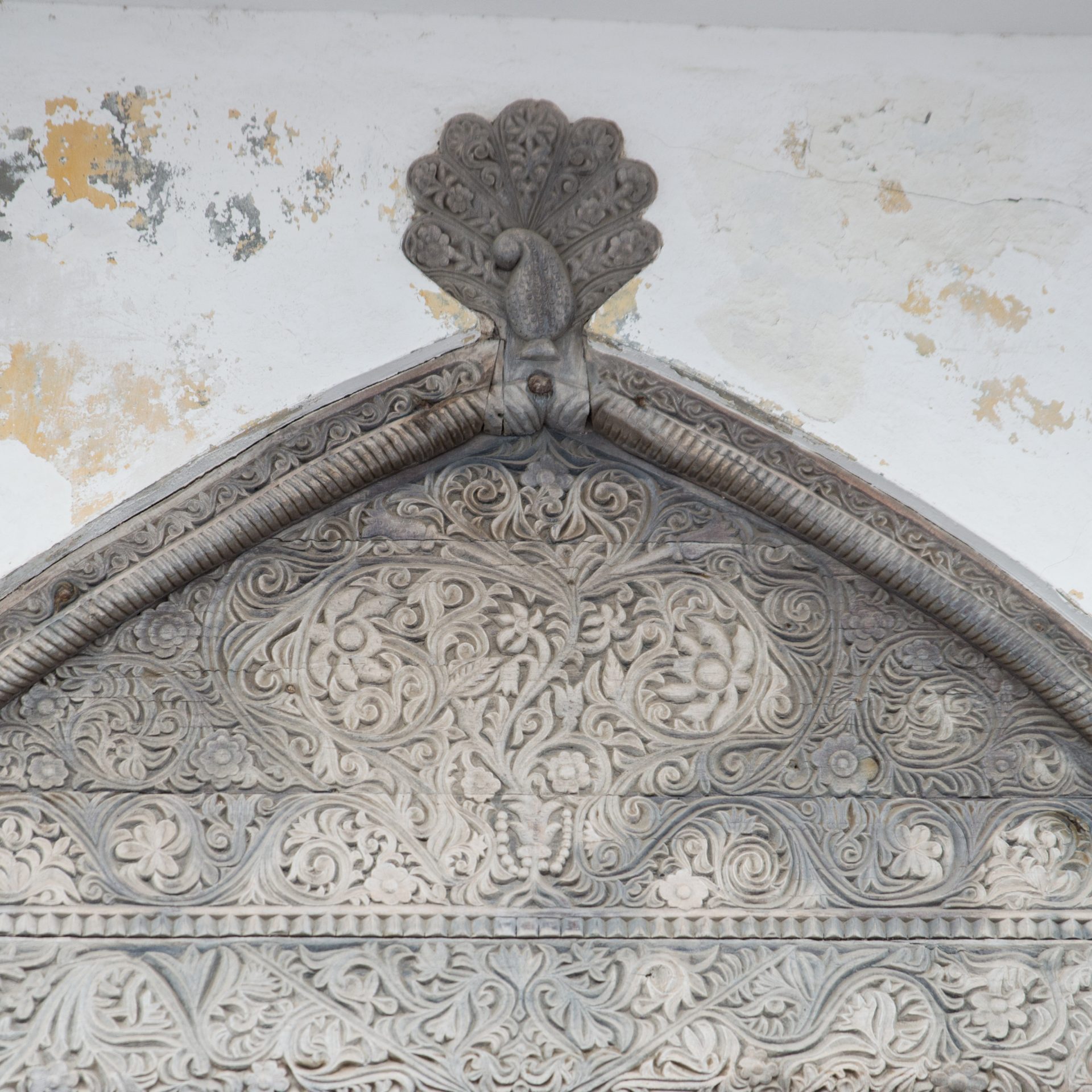A stunning example of the intricate carvings found in Lamu