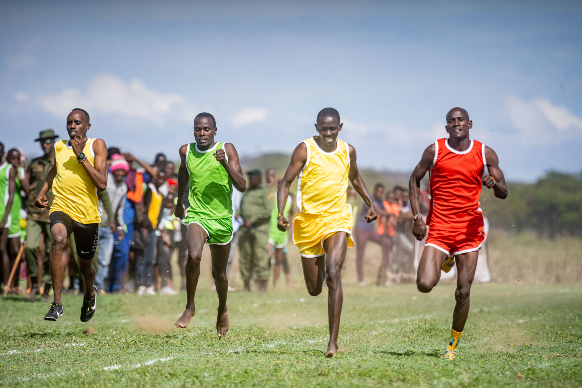 It was easy to see why Kenyans are world-renowned runners