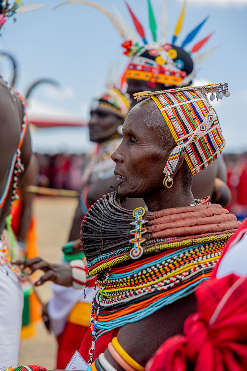 Only Maasai women bead, so every beaded item seen was made by a woman 