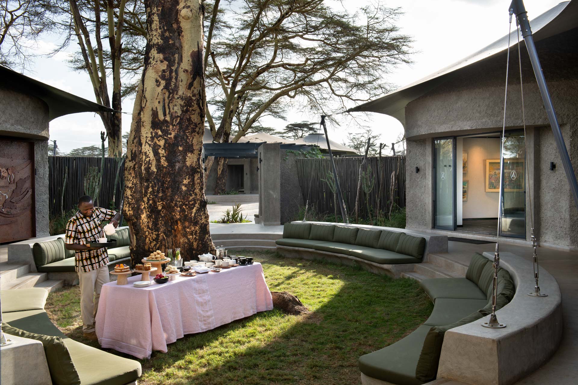 Angama Amboseli Tea Time Luxury Safari Lodge Kenya