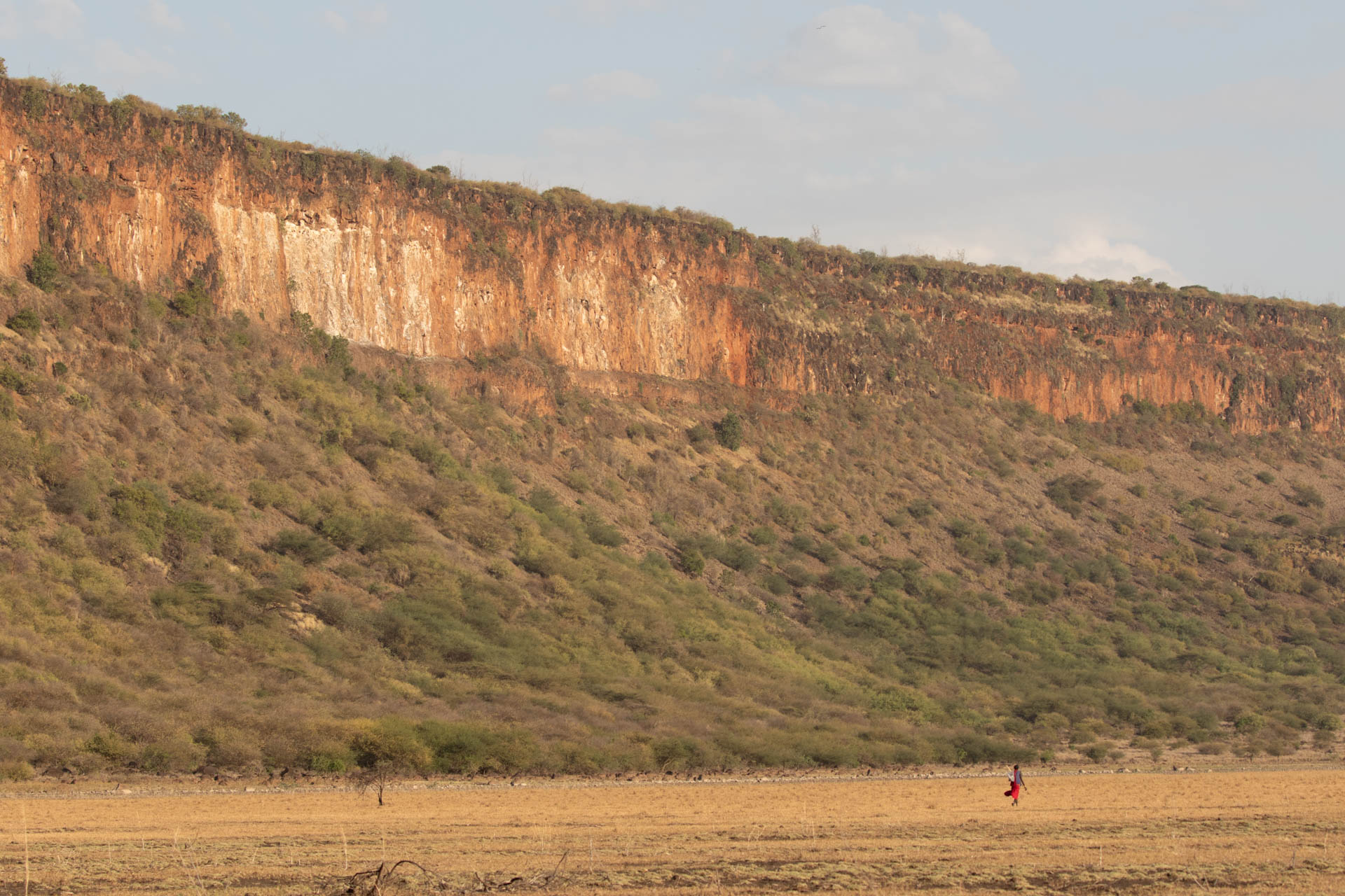 Kwenia Cliffs standing guard over the Rift Valley