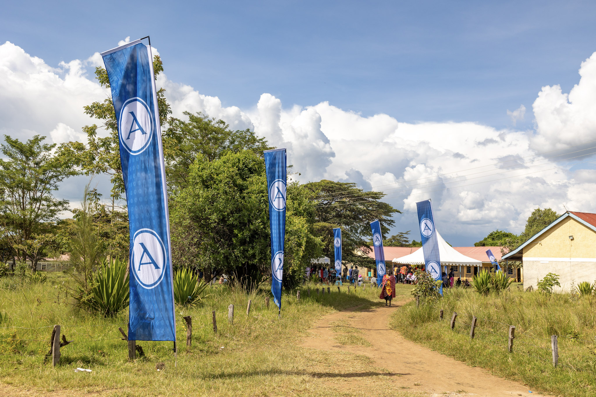 Follow the blue flags to better health