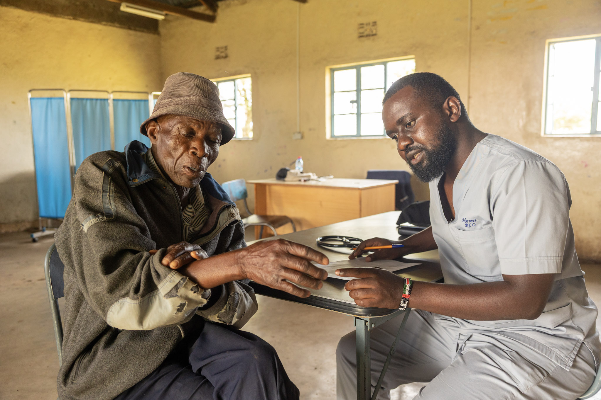 One-on-one, each patient had the space to be heard
