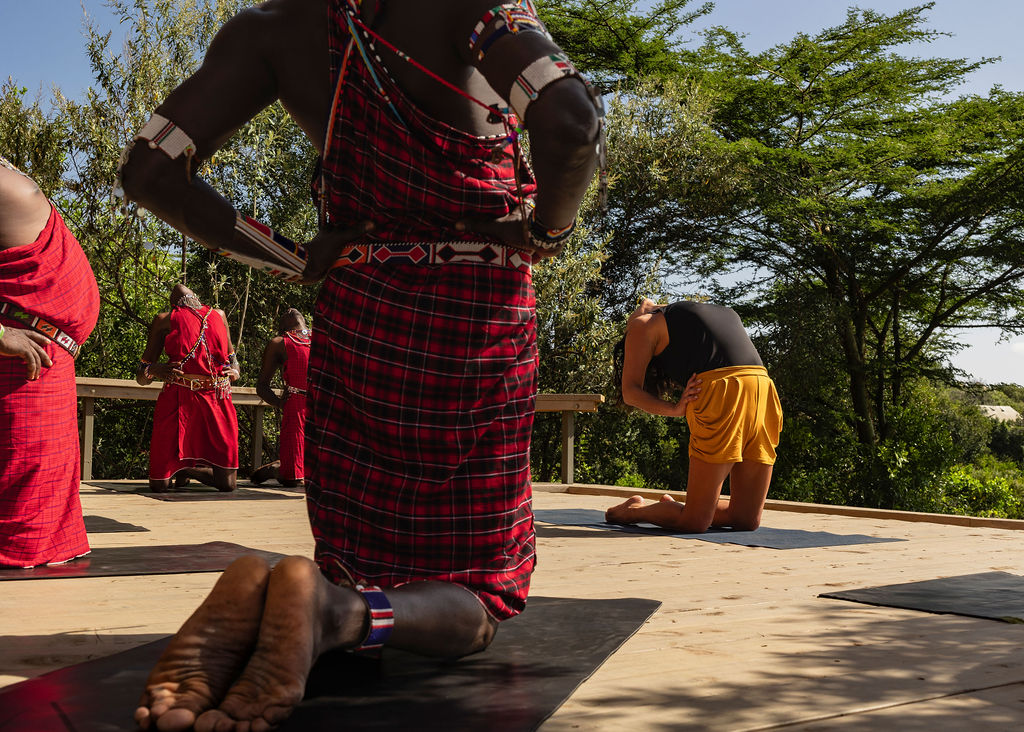 Cora transforming a new kind of Maasai Warrior