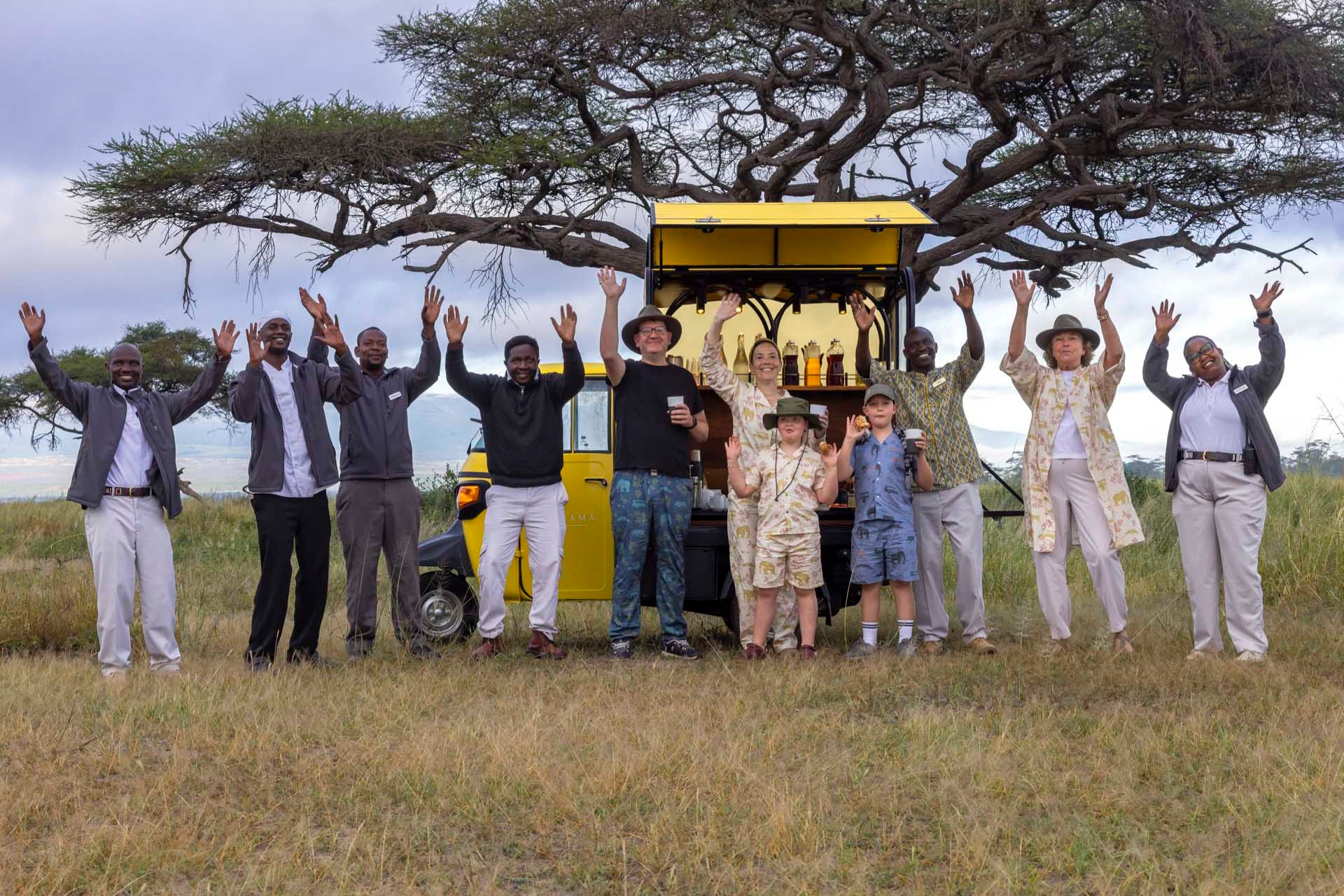 To the Angama Amboseli team making the PJ Safari dream come true