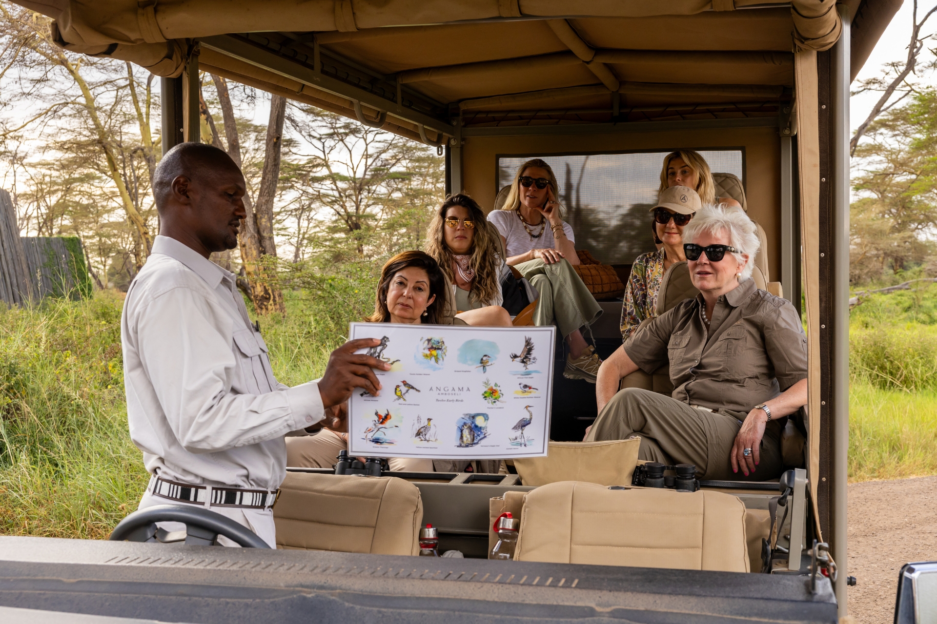 Amboseli is home to 400 recorded bird species