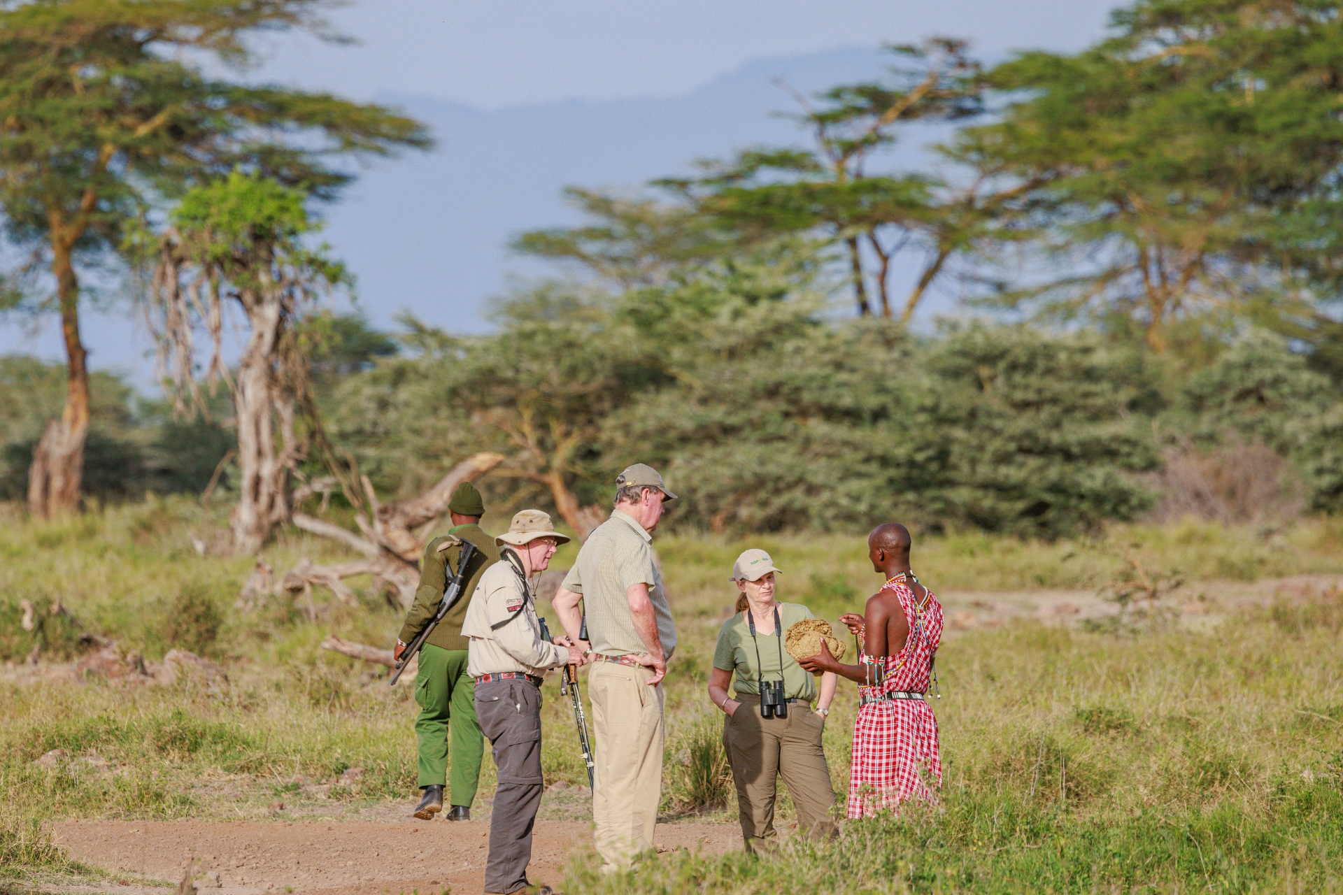 Walking safari's invite guests to notice the landscape differently
