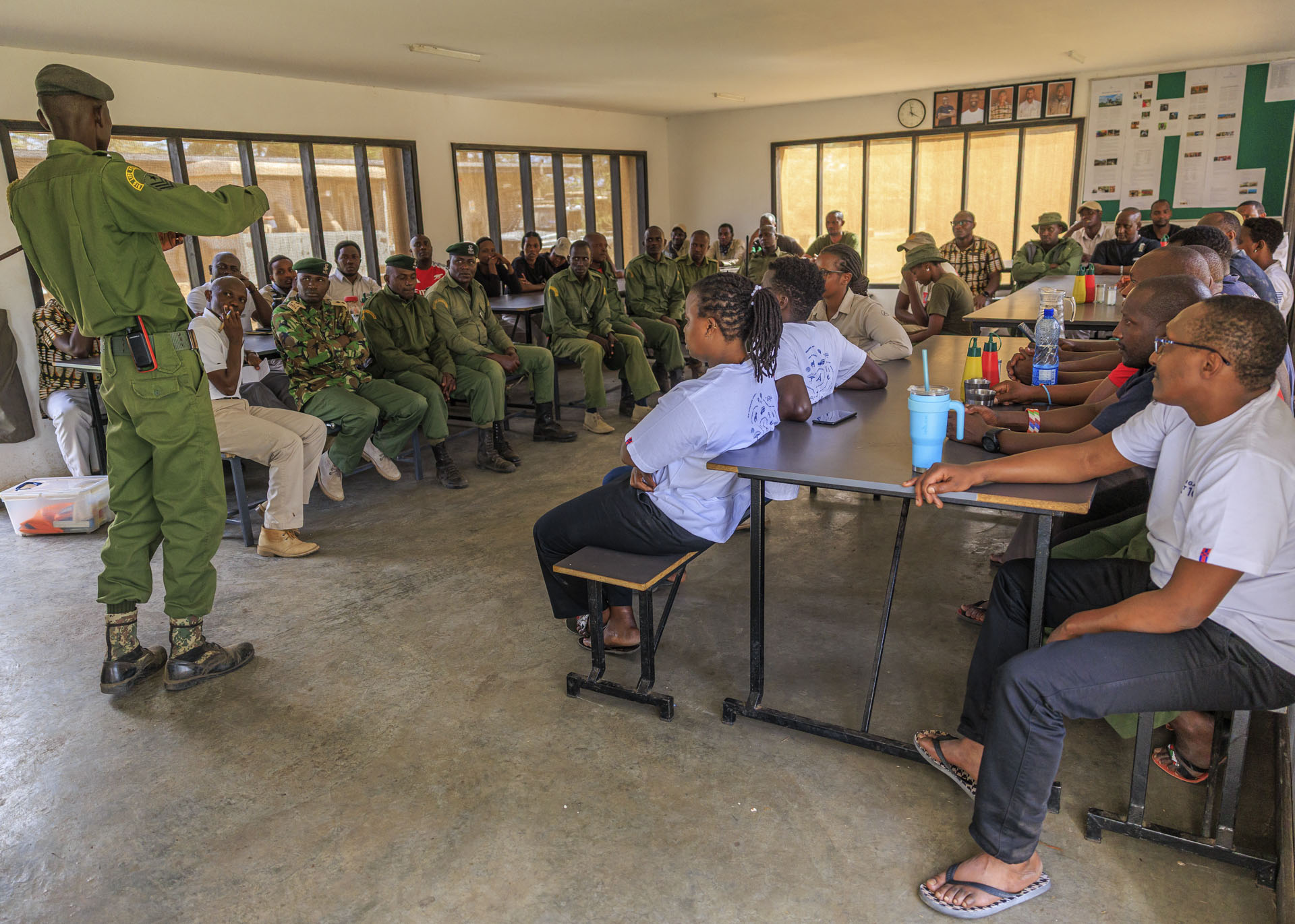Classroom sessions focused on emergency protocols, field scenarios, and lessons from previous incidents