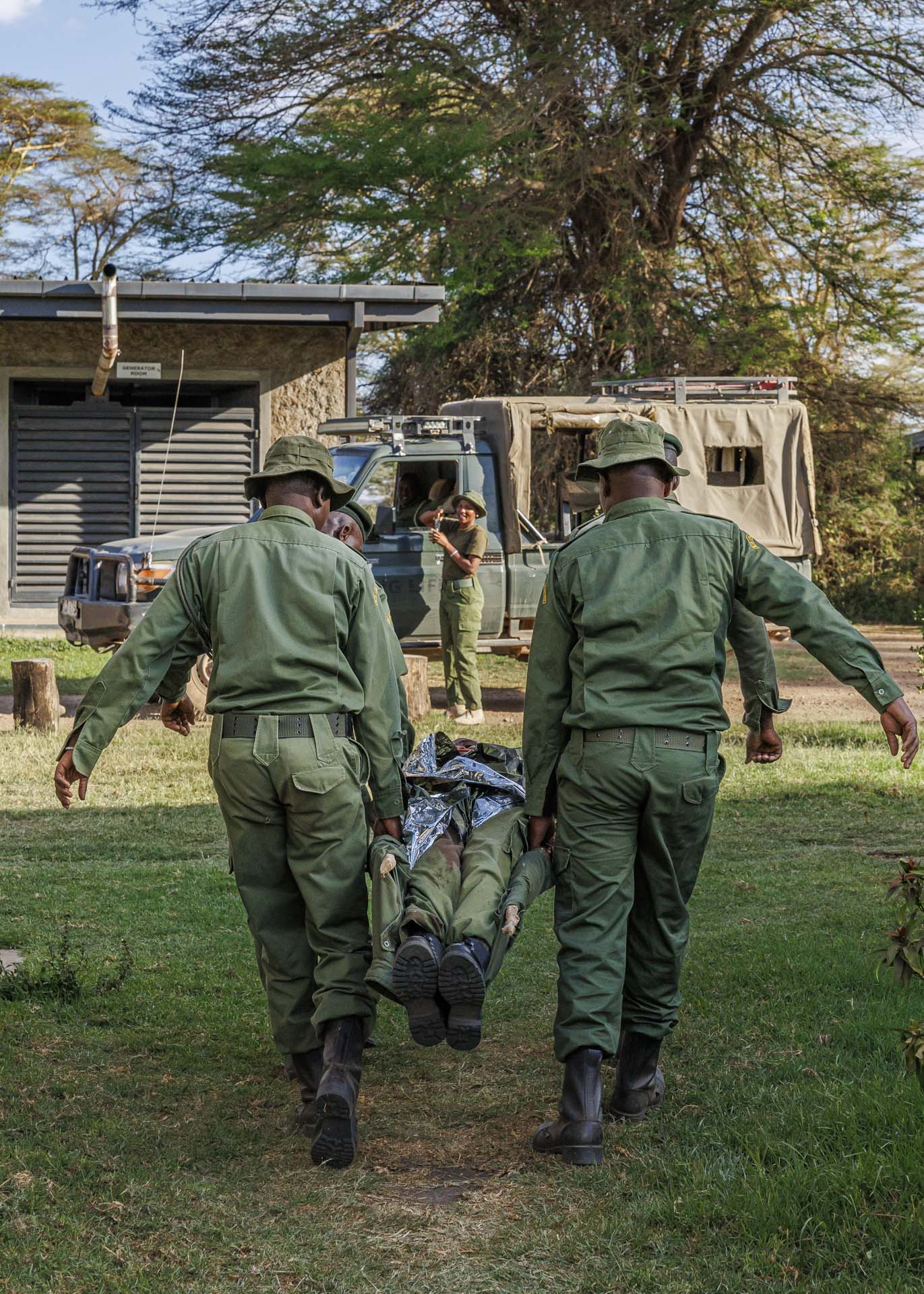 In remote conservation areas, safe evacuation is often just as important as first aid itself