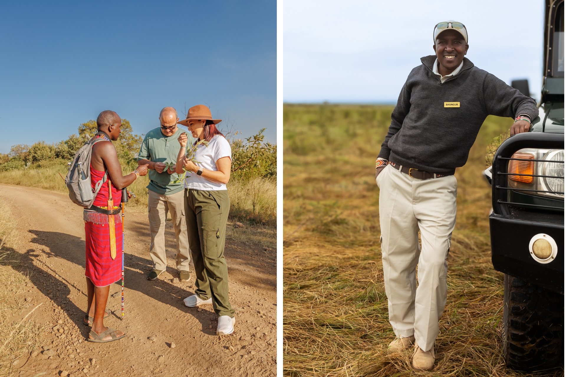A Maasai Naturalist first, an Angama Guide now — Alfred read this land long before anyone trained him to