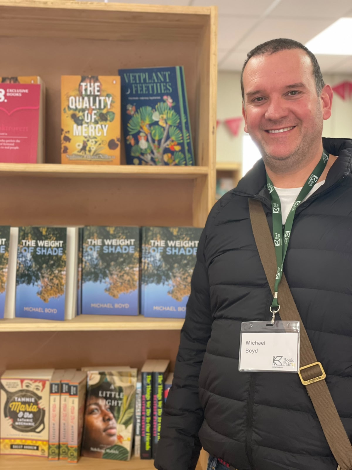 The reader who became a writer. The Weight of Shade, by Michael Boyd