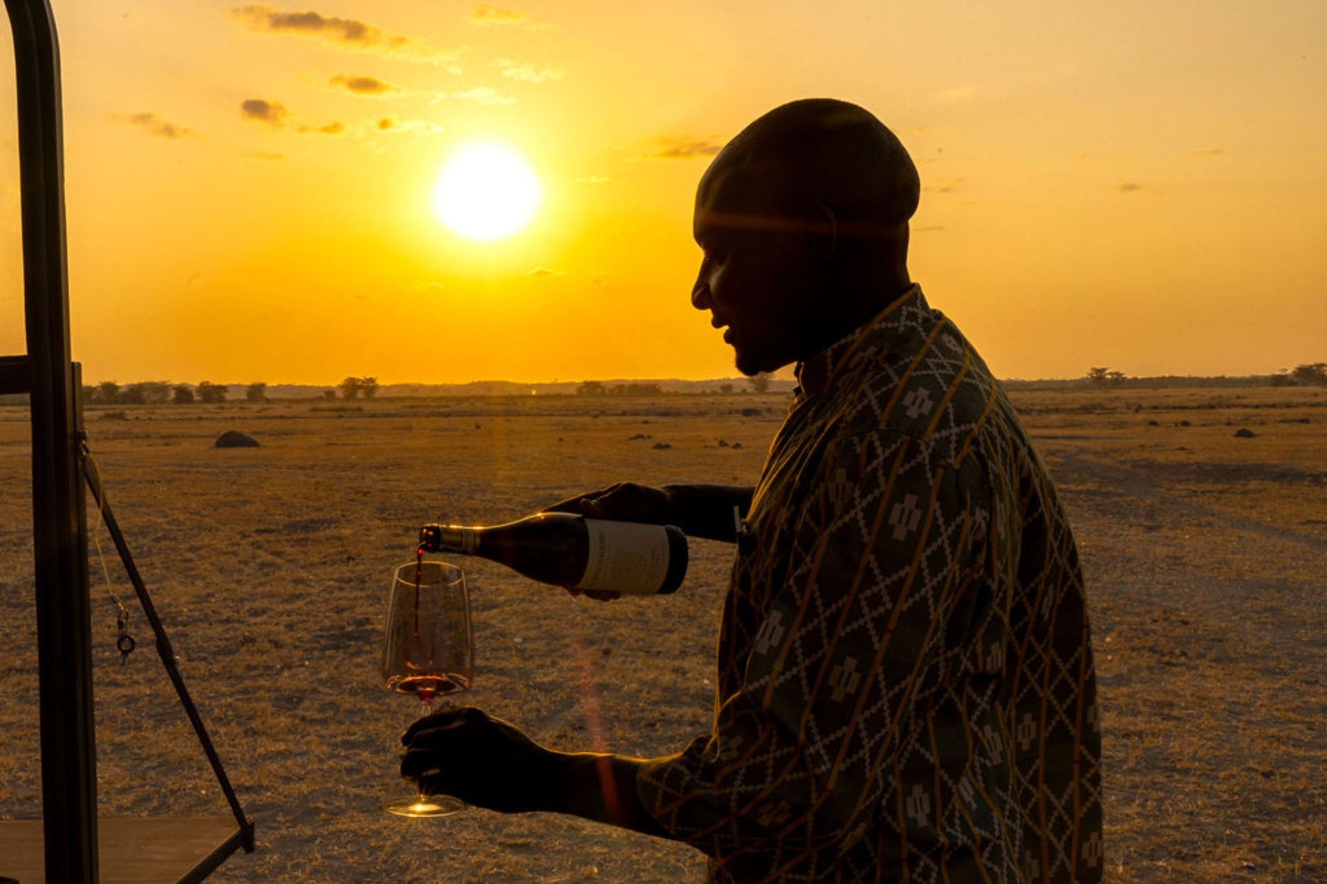 Sunset, poured by the glass