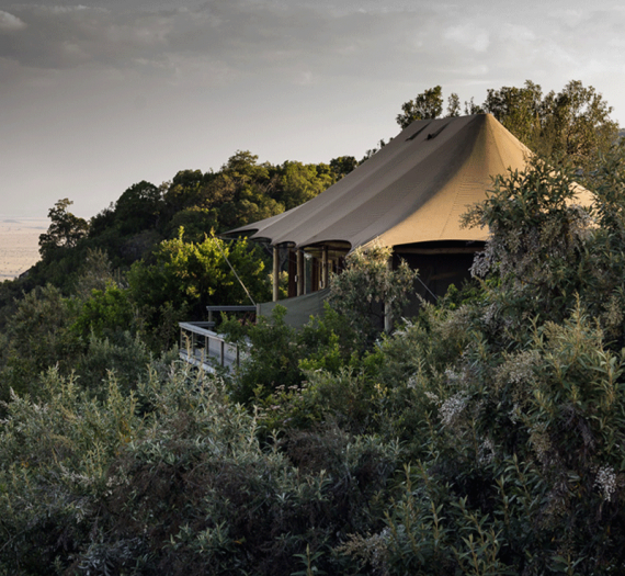 Angama Mara Kenyan Safari Lodge Overlooking The Maasai Mara